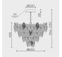 Люстра Modelux  ML.9528.600 GD