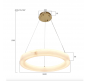 Подвесной светильник Stilfort Solid Stone  4038/05/06P
