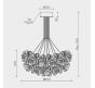 Люстра Modelux ML.6222  4000K ML.6222.900 CP